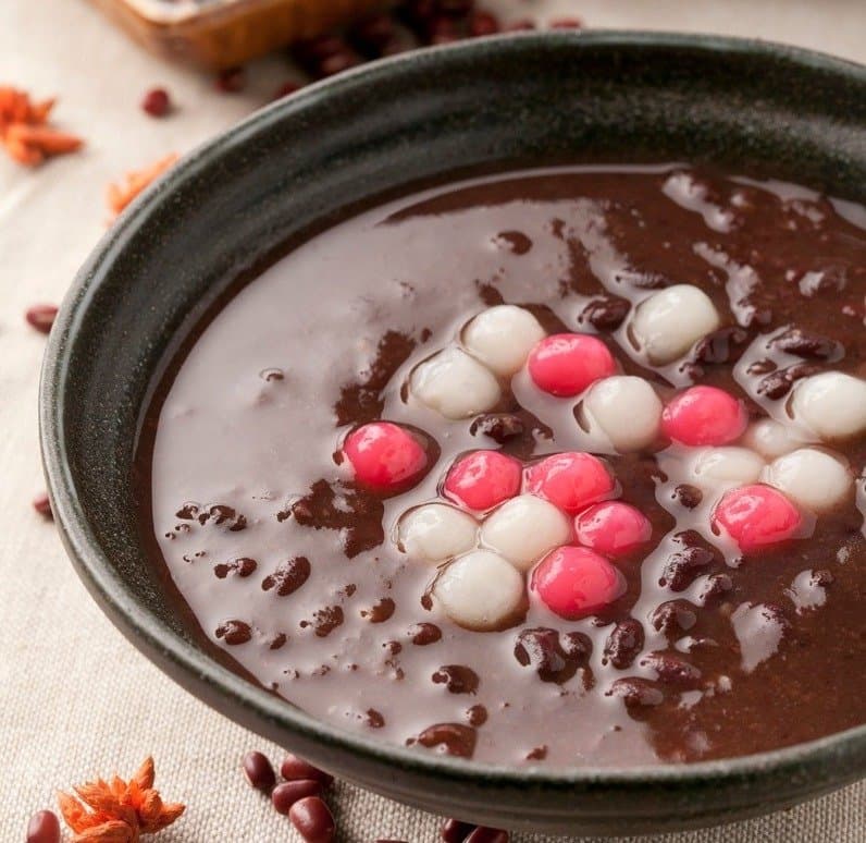 包棟贈紅豆湯圓