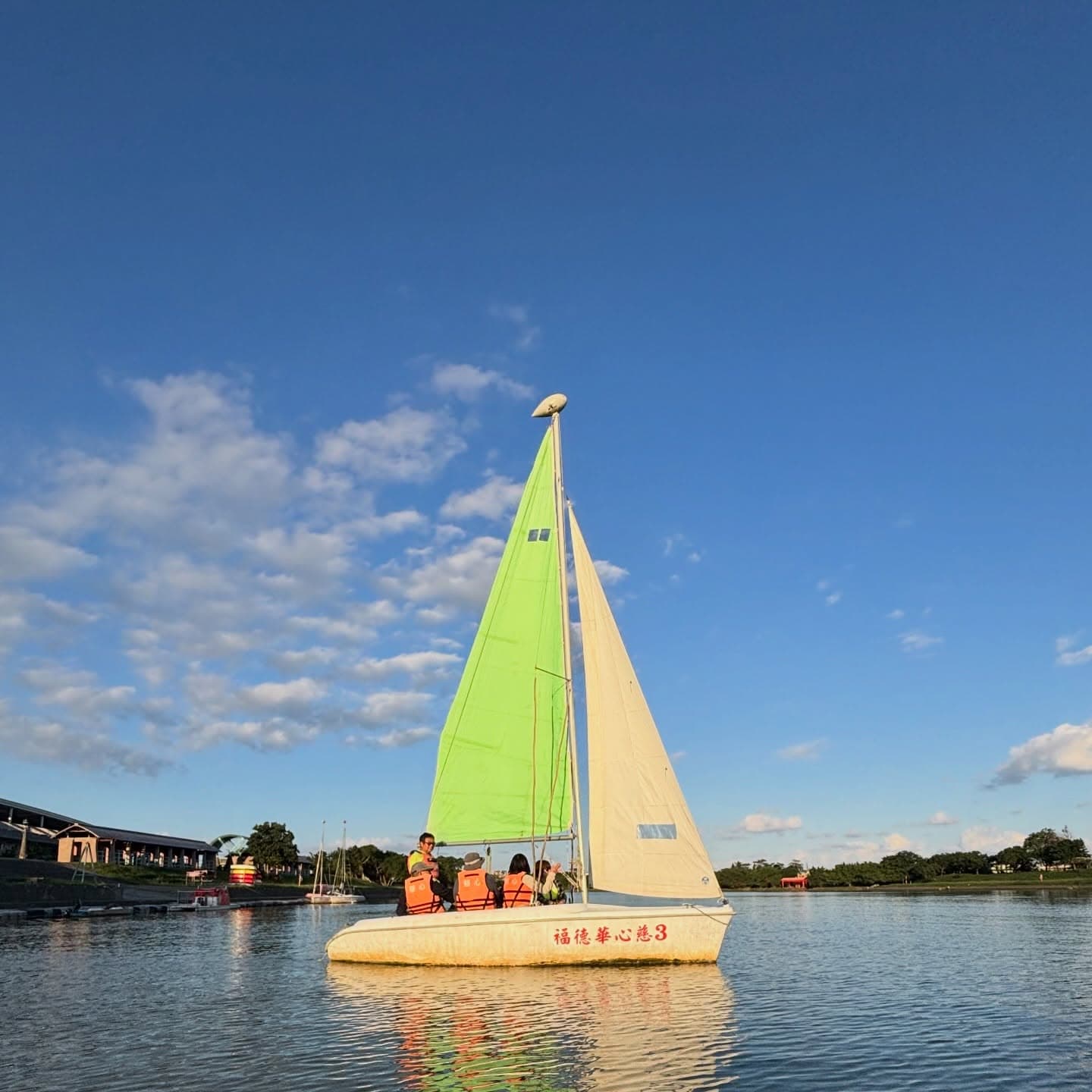 冬山河帆船體驗